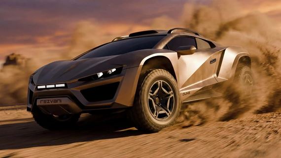 Rezvani spravilo z Lamborghini Huracán extrémny 800-koňový off-road