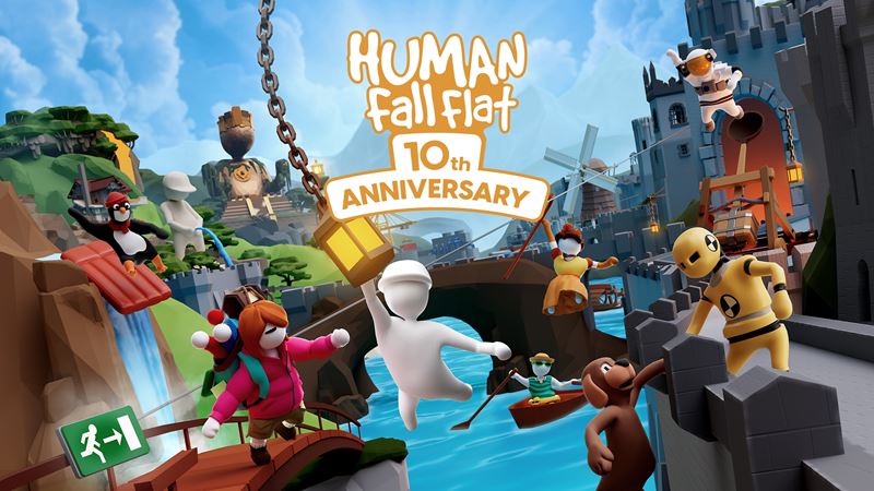 Human Fall Flat oslavuje 10 rokov, hru si zahralo u� 60 mili�nov hr��ov