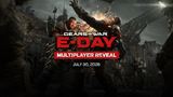 Multiplayer v Gears of War: E-Day bude predstaven� 30. j�la