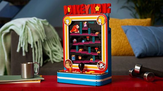 LEGO Donkey Kong arkádový automat prichádza ako nový set pre veľkých aj malých fanúšikov