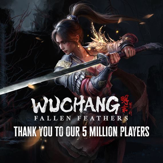 WUCHANG: Fallen Feathers oslavuje prvý rok a 5 miliónov hráčov