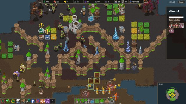 Flow Of War o nieko�ko dn� �ak� v�stavba hradu a jeho obrana 