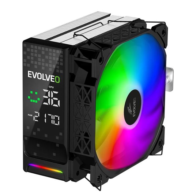 EVOLVEO QuietCool7 chladi� pon�ka �es� heatpipe a displej 
