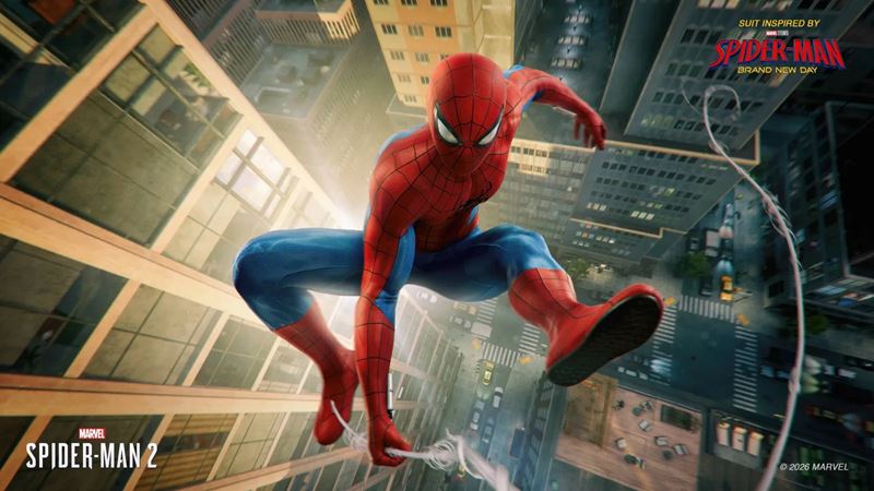 Marvel�s Spider-Man 2 dostal obleky z filmu Brand New Day a bojovky Marvel Tōkon a aj podporu PSSR2