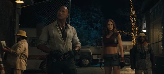 Dwayne Johnson a Jack Black s� sp�. Tentoraz pr�de Jumanji za nami 