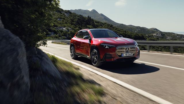 Mercedes predstavil nový GLA. Elektrické SUV ponúkne dojazd 657 km a nabíjanie výkonom 320 kW 