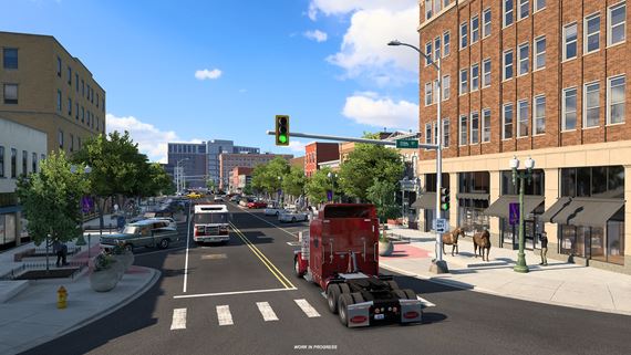 American Truck Simulator ukázal Sioux Falls, najväčšie mesto v rozšírení South Dakota