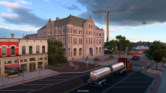 American Truck Simulator uk�zal Sioux Falls, najv��ie mesto v roz��ren� South Dakota 