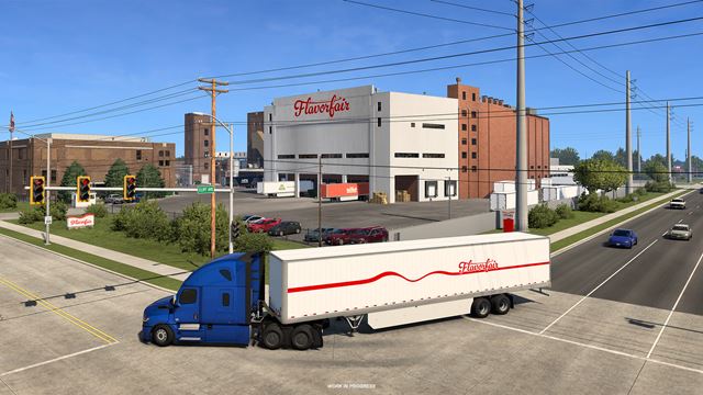 American Truck Simulator uk�zal Sioux Falls, najv��ie mesto v roz��ren� South Dakota 