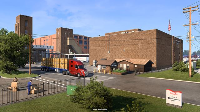 American Truck Simulator uk�zal Sioux Falls, najv��ie mesto v roz��ren� South Dakota 