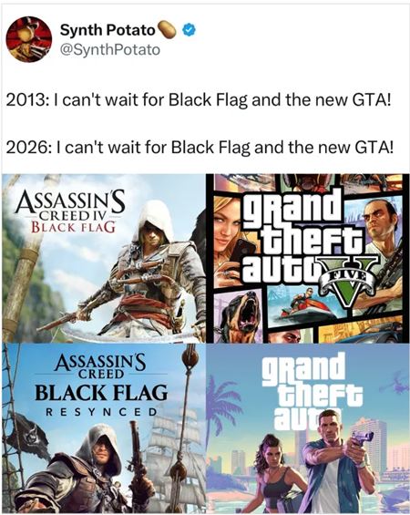 Ke� si uvedom�te ko�ko �asu u�lo od GTA Vice City a GTA V  