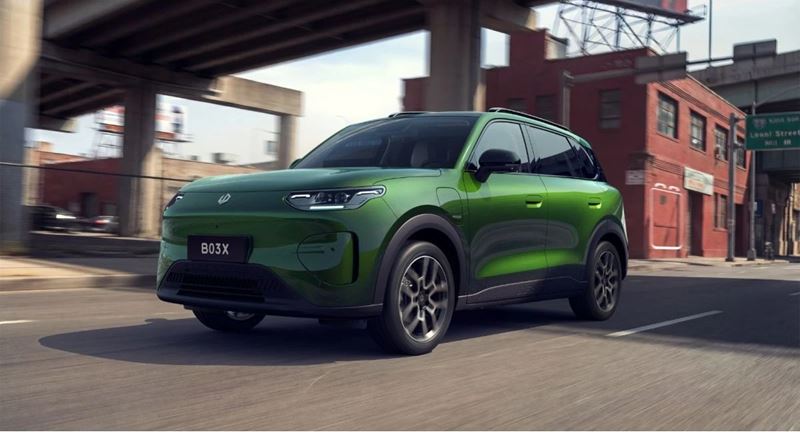 Leapmotor otvoril v Európe objednávky na nový elektrický crossover B03X