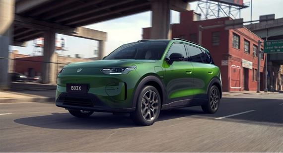 Leapmotor otvoril v Európe objednávky na nový elektrický crossover B03X