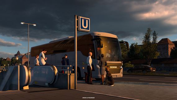 Euro Truck Simulator 2 ukázal 17 minút z pripravovaného DLC Coaches
