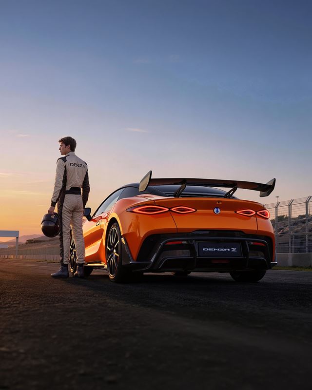 Čínska odpoveď na Porsche má 1604 koní. Denza Z zvládne stovku pod dve sekundy 