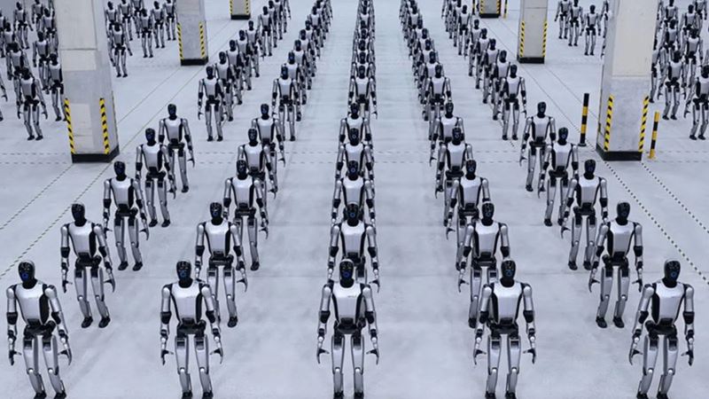 Čína už ovláda 97% dodávok humanoidných robotov. Američania výrazne zaostávajú