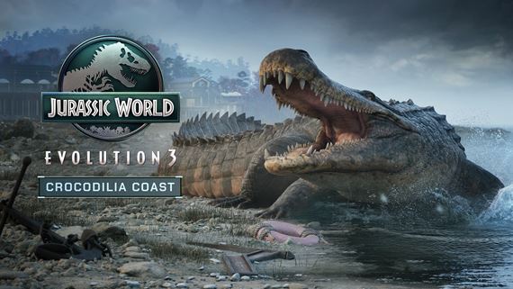 Jurassic World Evolution 3 dostáva Crocodilia Coast s prvým krokodílom v sérii