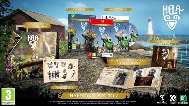 Hela: of Mice & Magic vyjde v bohatej fyzickej Harmony Edition 
