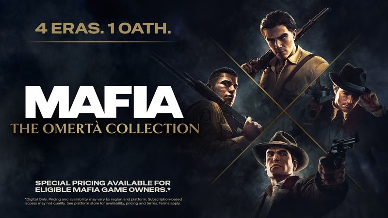Mafia Omerta Edition ohlásená - spojí všetky štyri hry série, prvá Mafia dostane 60 fps update