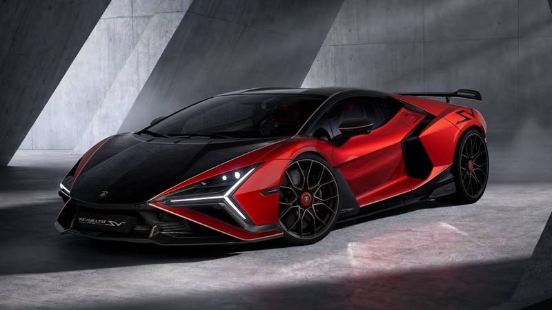 Lamborghini Revuelto SV má 1065 koní, je najvýkonnejším a najrýchlejším sériovým Lamborghini