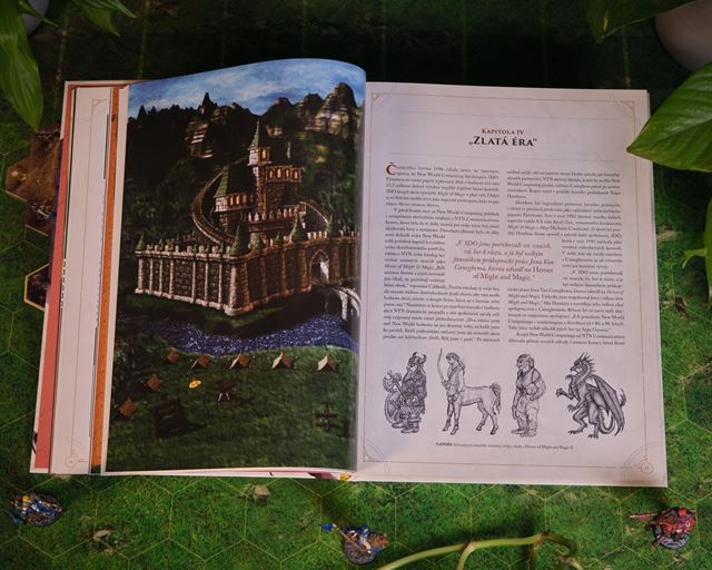 Vy�la kniha v �e�tine, ktor� zh��a 30 rokov hist�rie Heroes of Might and Magic 