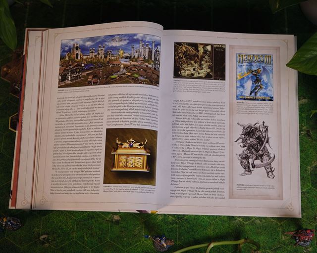 Vy�la kniha v �e�tine, ktor� zh��a 30 rokov hist�rie Heroes of Might and Magic 
