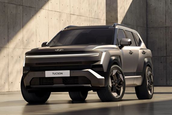 Hyundai Tucson piatej generácie rastie, prináša hranatejší dizajn Art of Steel a nový interiér