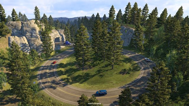 American Truck Simulator v�s v South Dakota DLC zavedie k Mount Rushmore 