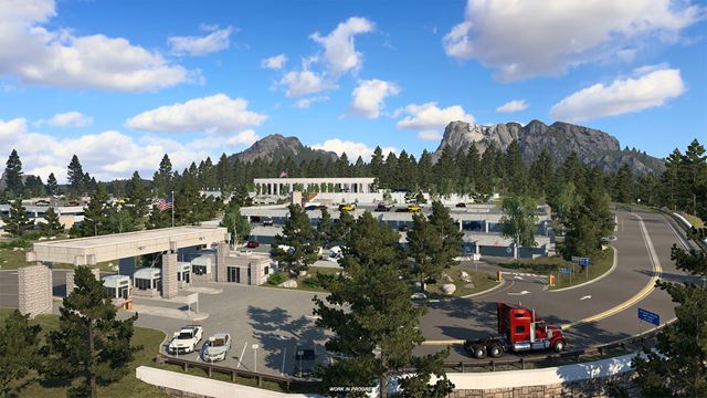 American Truck Simulator v�s v South Dakota DLC zavedie k Mount Rushmore 