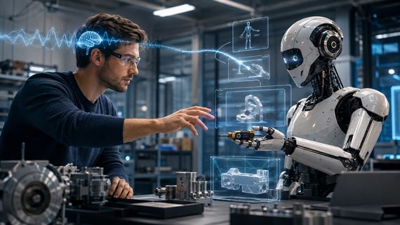 Mozgové vlny budú ovládať robotov, prezradia im, čo človek zamýšľa