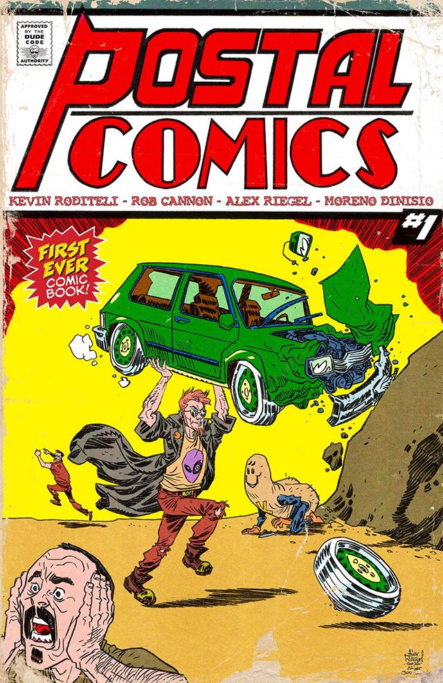 POSTAL dostane svoj prv� komiks, Kickstarter bol financovan� za menej ako 24 hod�n 