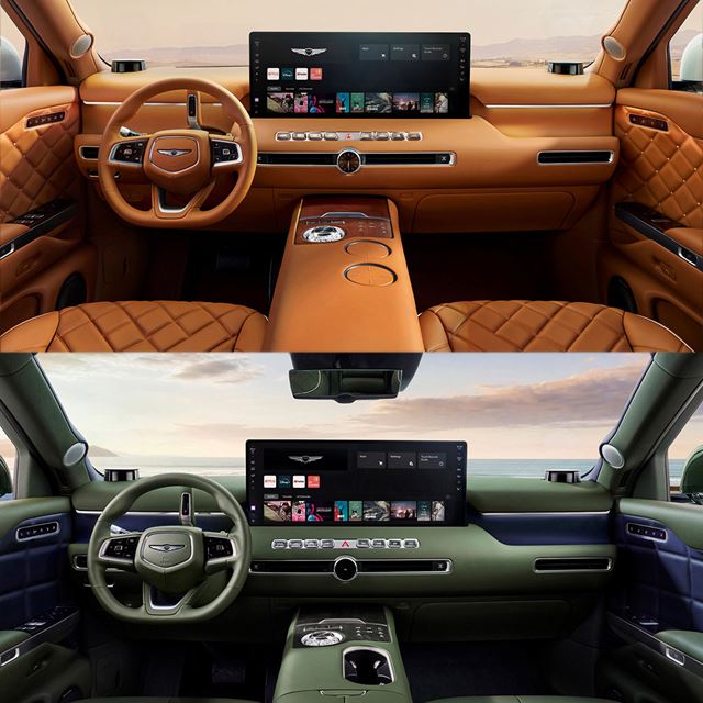 Genesis odhalil luxusné elektrické GV90, má 123,5 kWh batériu a dvere bez stredového stĺpika 