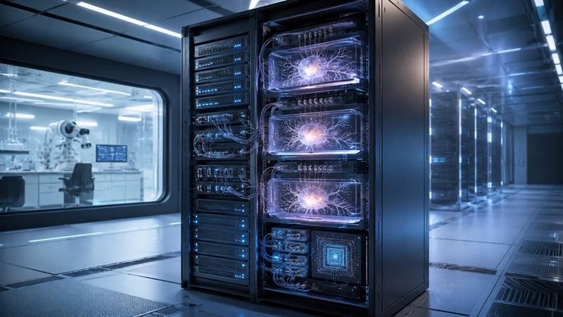 Singapur spustil server využívajúci živé ľudské mozgové bunky
