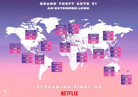 GTA VI Extended look pr�de u� zajtra, Rockstar z�rove� prv�kr�t reagoval na leaky