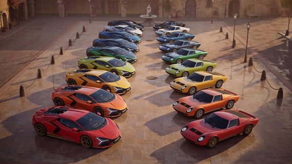 Lamborghini oživilo farby Miury na 1015-koňovom Revuelte