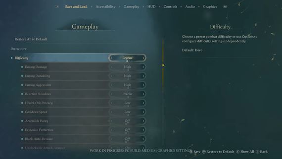 Fable bude mať množstvo nastavení náročnosti