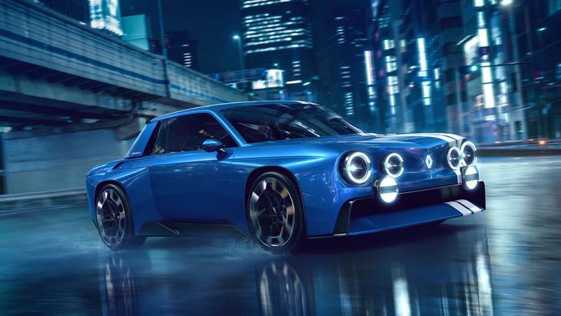 Renault 8 Gordini Concept má elektrický pohon s výkonom 270 koní