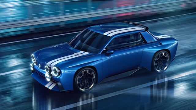 Renault 8 Gordini Concept má elektrický pohon s výkonom 270 koní 