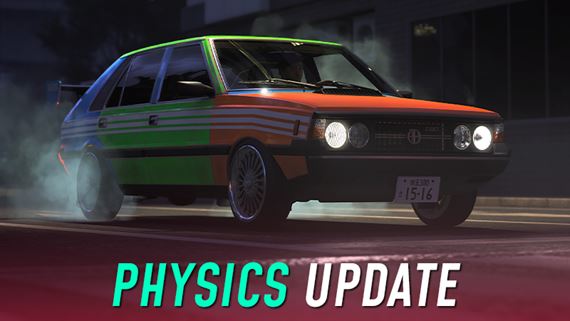 JDM: Japanese Drift Master dost�va nov� update, vracia aj nastavenie tlaku v pneumatik�ch