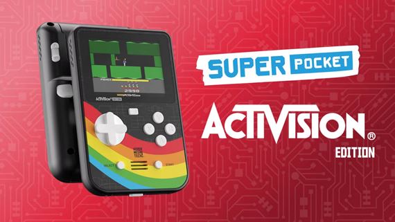 Evercade vyd�va Activision Super Pocket a bezdr�tov� ovl�da�