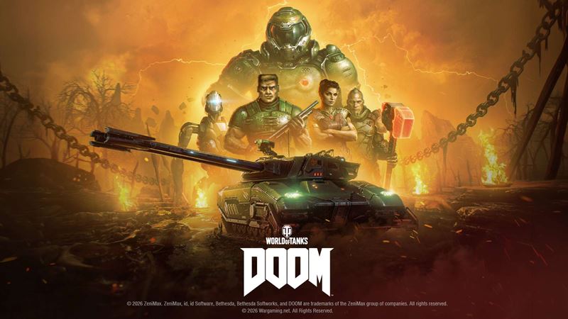World of Tanks otvor� br�ny pekla v �peci�lnom Battle Passe s DOOMom