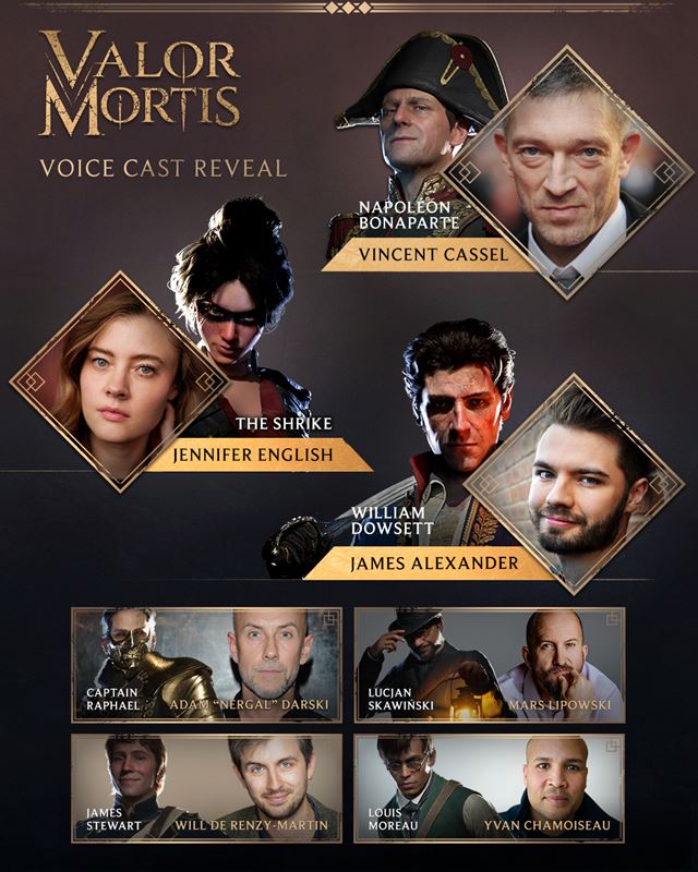 Autori Valor Mortis uk�zali hviezdne hereck� obsadenie svojho nov�ho soulslike 