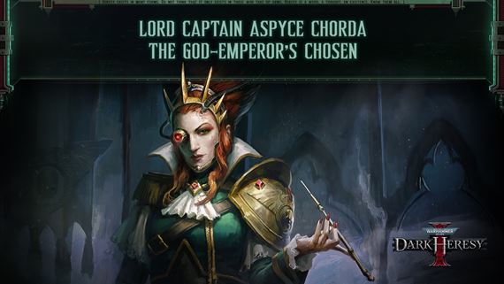 Warhammer 40,000: Dark Heresy predstavuje novú spoločníčku Lord Captain Chordu