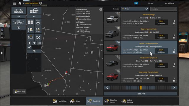 American Truck Simulator dostal Road Trip: Ford s ikonick�mi autami 
