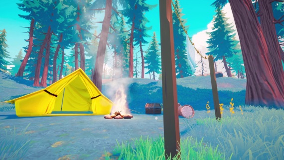 Under Canopies vás zavedie do lesa, kde si musíte vystačiť s tým, čo nájdete v prírode