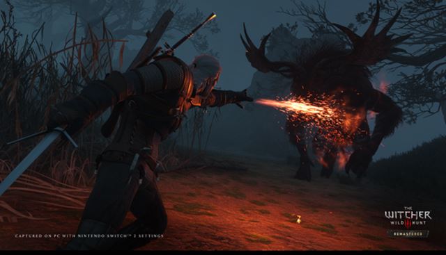 The Witcher 3: Wild Hunt - Remastered na Switch 2 sa bli��ie uk�zal 