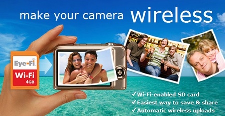 Odstrihnite svoj foak s wi-fi SD kartou