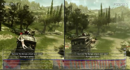 Assassin's Creed II v porovnaniach