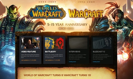 15 rokov s Warcraftom, 5 rokov s WOW