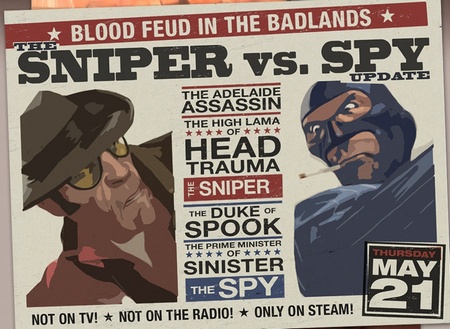 Spy&Sniper update pre Team Fotress 2